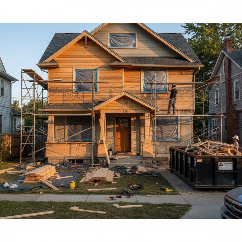 Wood Siding Replacement detail